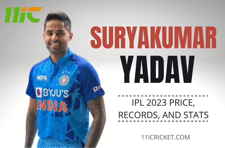 Suryakumar Yadav IPL 2023 Price