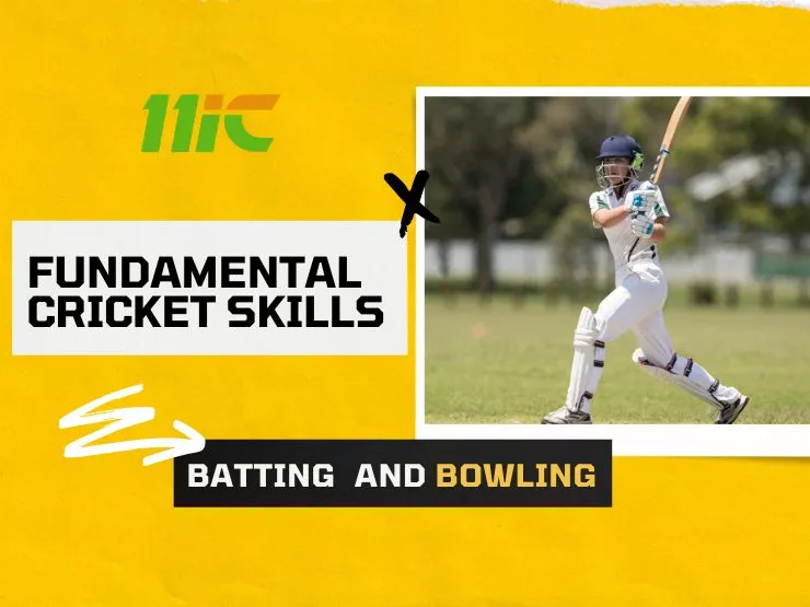 fundamental skills of cricket